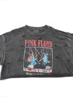 Pink Floyd URBAN OUTFITTERS cropped band tee